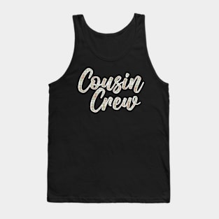 Cousin Crew Plaid Design Tank Top